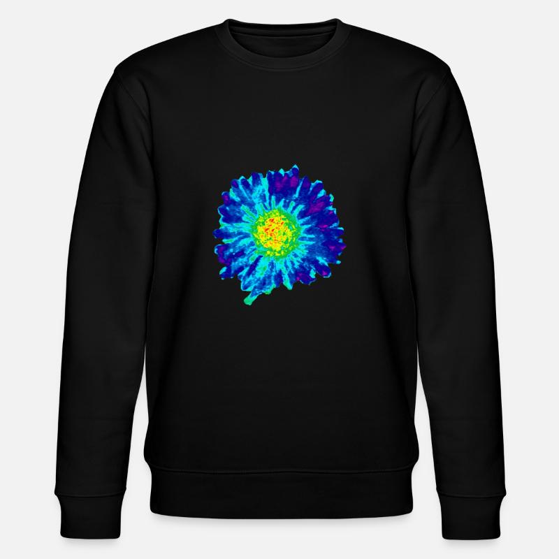 Sonnenblume222 - Stanley/Stella Unisex Bio-Sweatshirt CHANGER  - Schwarz