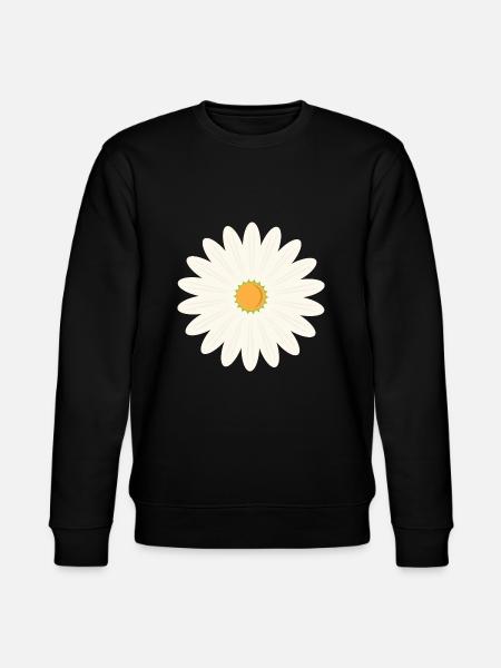 Margerite blossom - Stanley/Stella CHANGER Unisex Organic Sweatshirt - black