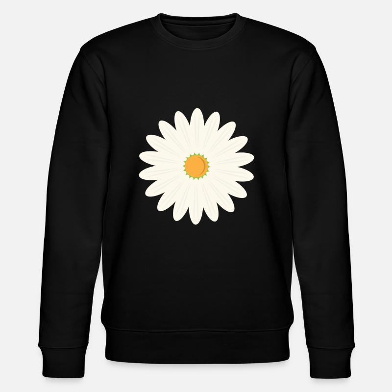 Floraison des marguerites - Sweat bio CHANGER Stanley/Stella Unisexe - noir