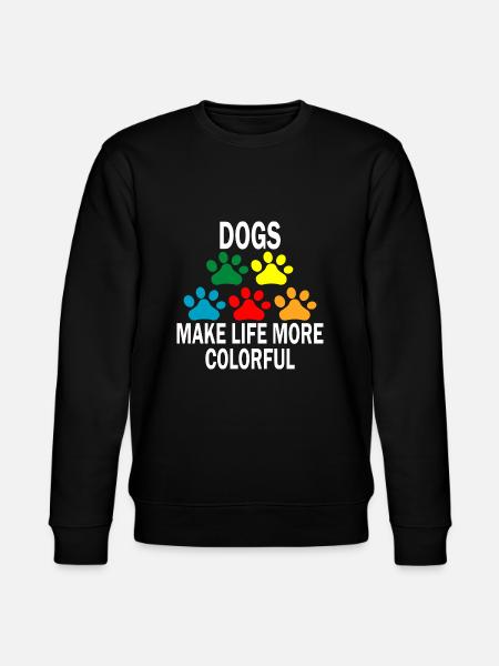 Dog dog - Stanley/Stella CHANGER Unisex Organic Sweatshirt - black