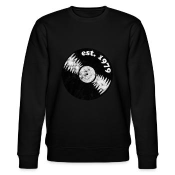 Millésime 1979 - Sweat bio CHANGER Stanley/Stella Unisexe - noir - Devant - Nik (191cm) & Marisol (170cm)
