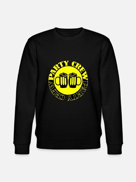 Party Crew - Stanley/Stella Unisex Bio-Sweatshirt CHANGER  - Schwarz
