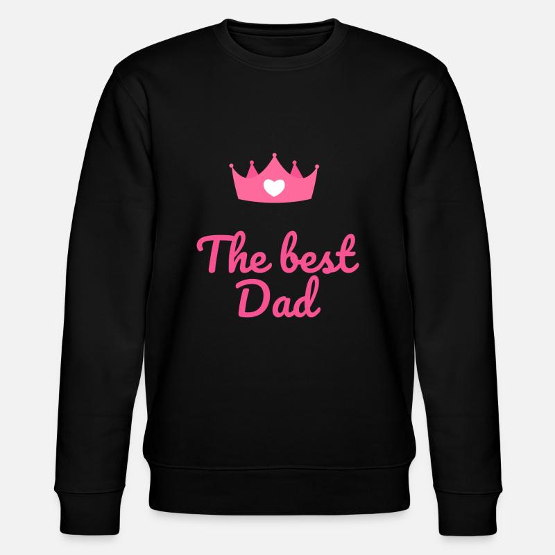 Le meilleur papa - Sweat bio CHANGER Stanley/Stella Unisexe - noir