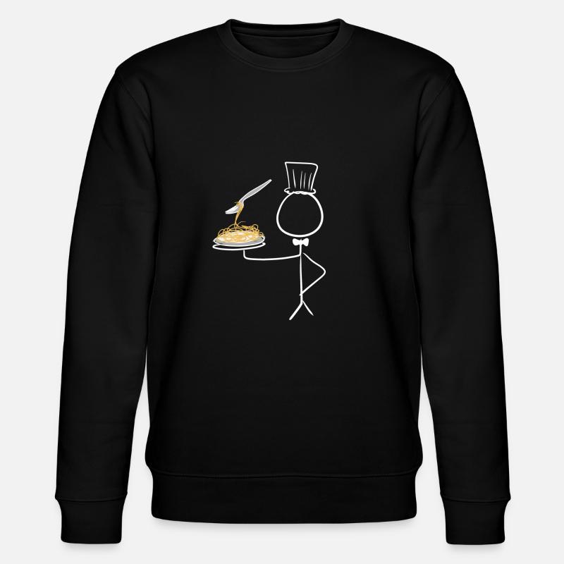 kochen koch - Stanley/Stella Unisex Bio-Sweatshirt CHANGER - Schwarz