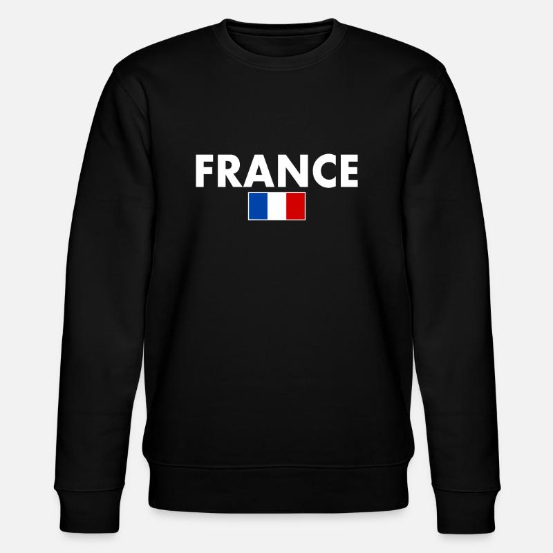 France - Sweat bio CHANGER Stanley/Stella Unisexe - noir