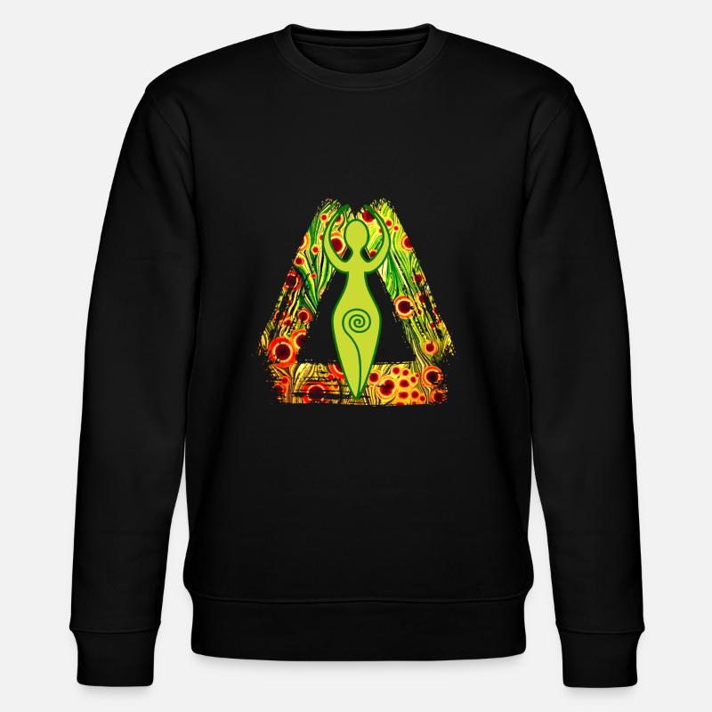Déesse spirale E 110 - Sweat bio CHANGER Stanley/Stella Unisexe - noir
