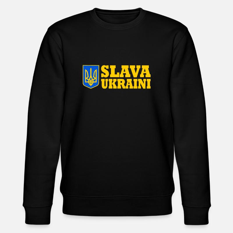 Slava ukraini - Sweat bio CHANGER Stanley/Stella Unisexe - noir