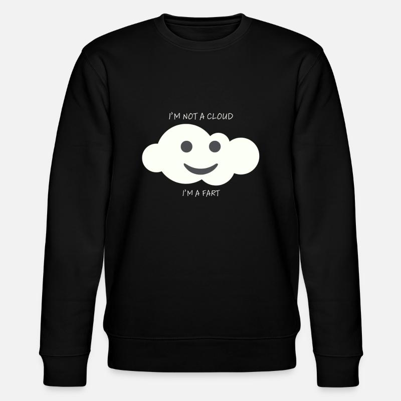 Ich bin ein Furz - Stanley/Stella Unisex Bio-Sweatshirt CHANGER - Schwarz