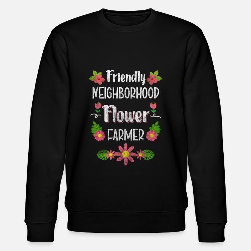 Nachbarn Humor Bier Mitbewohner - Stanley/Stella Unisex Bio-Sweatshirt CHANGER  - Schwarz