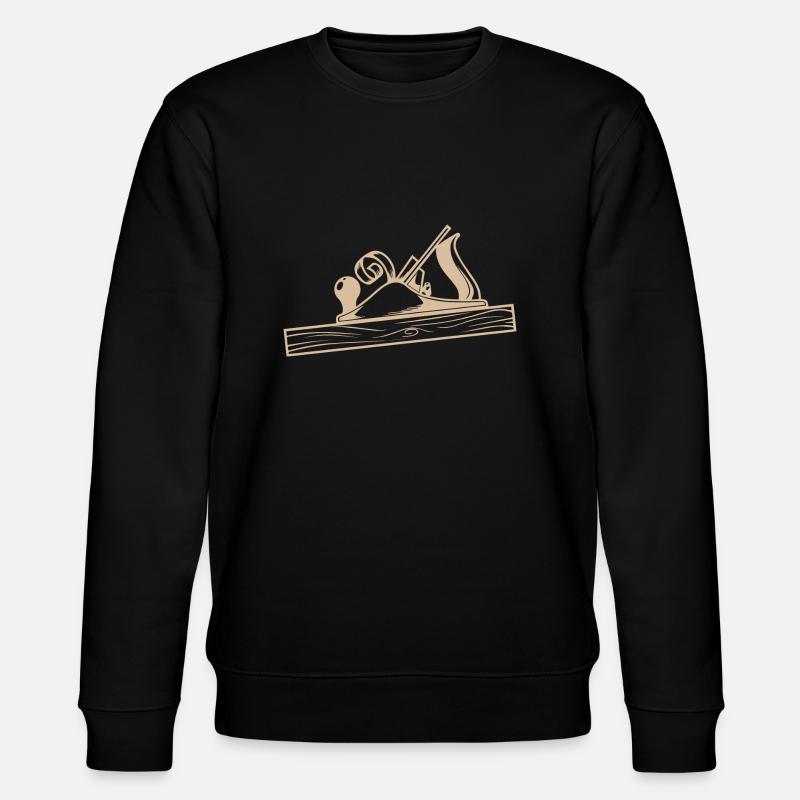 Menuisier Rabot Design - Sweat bio CHANGER Stanley/Stella Unisexe - noir