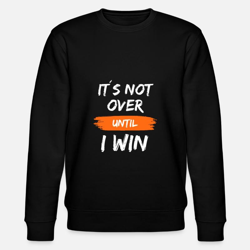 Lebenseinstellung Herausforderung Antrieb Stärke - Stanley/Stella Unisex Bio-Sweatshirt CHANGER  - Schwarz