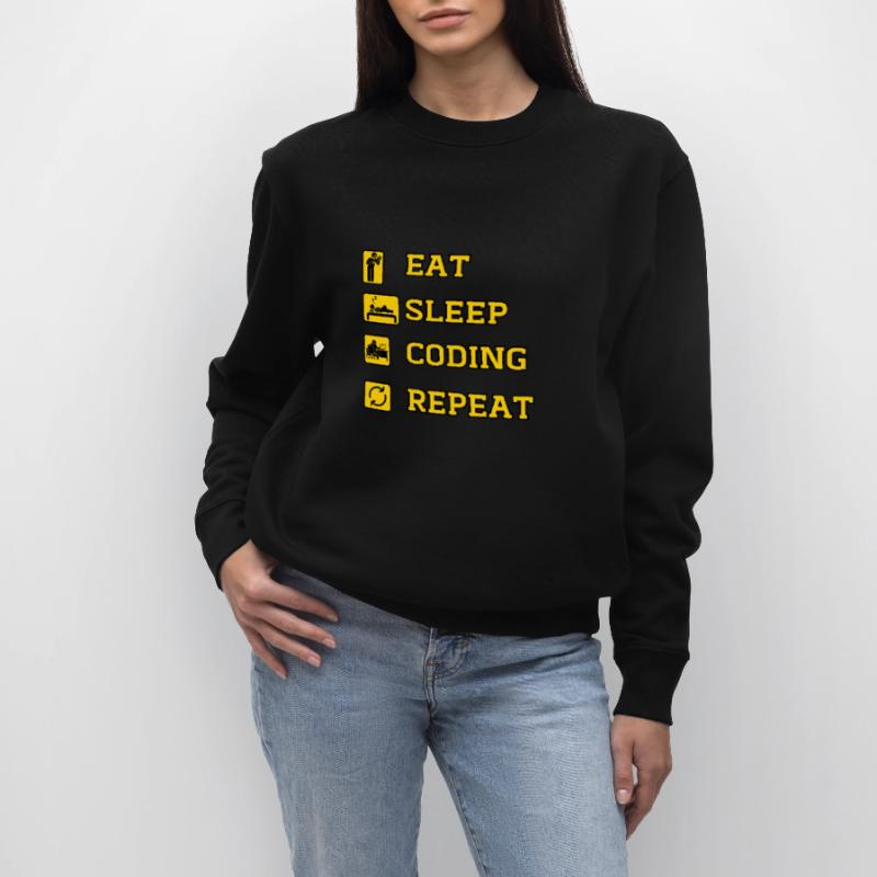 Eat Coding Repeat Sweat bio CHANGER Stanley/Stella Unisexe
