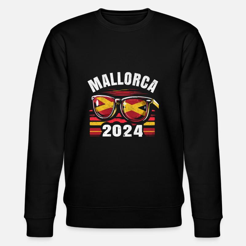 Mallorca 2024 - Stanley/Stella CHANGER Unisex Organic Sweatshirt - black