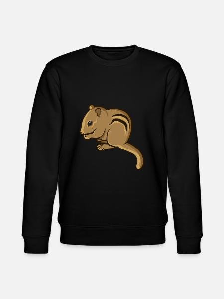 Chipmunk chipmunk rodent gift rodent - Stanley/Stella CHANGER Unisex Organic Sweatshirt - black