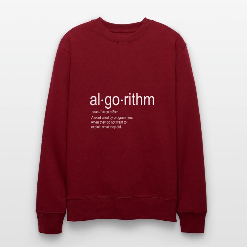 Algorithm Shirt Algorithm Definition Gift Stanley/Stella CHANGER Unisex Organic Sweatshirt