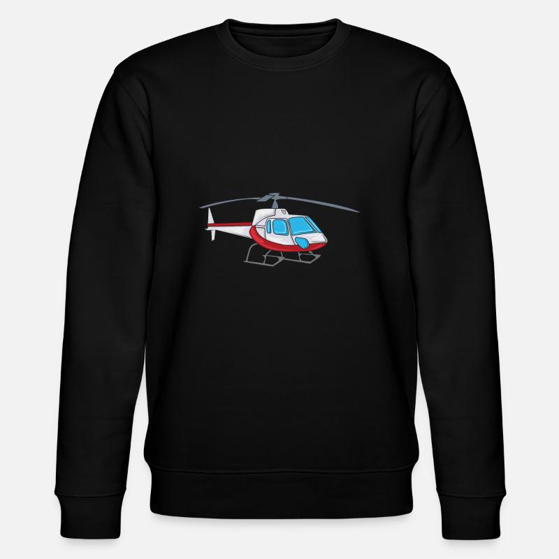 Hélicoptère hélicoptère - Sweat bio CHANGER Stanley/Stella Unisexe - noir