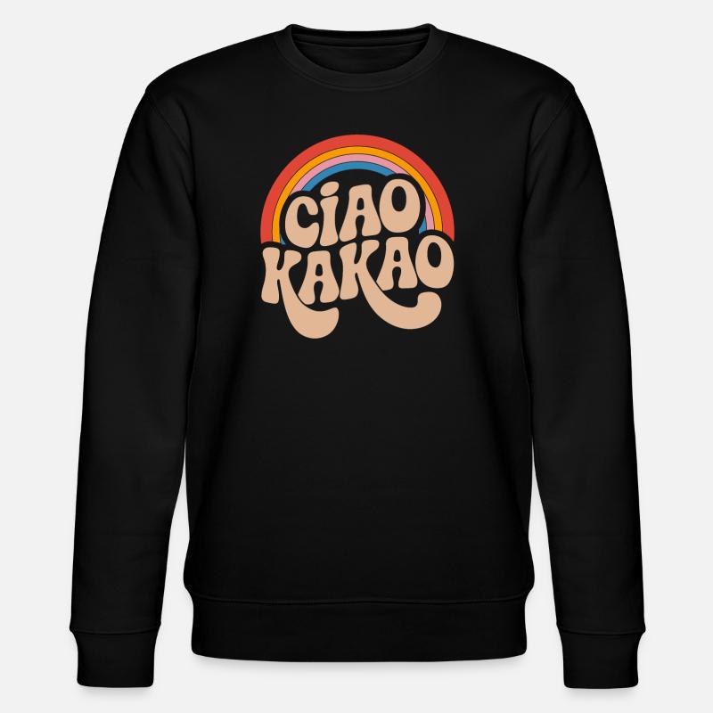 Ciao Kakao - Stanley/Stella Unisex Bio-Sweatshirt CHANGER - Schwarz