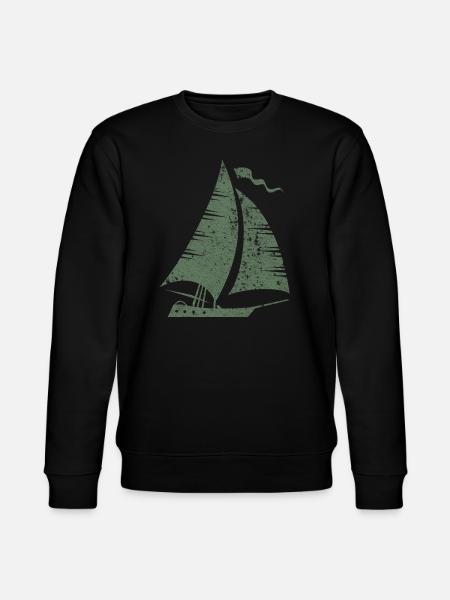 Sailboat Sailing Sailors - Stanley/Stella CHANGER Unisex Organic Sweatshirt - black