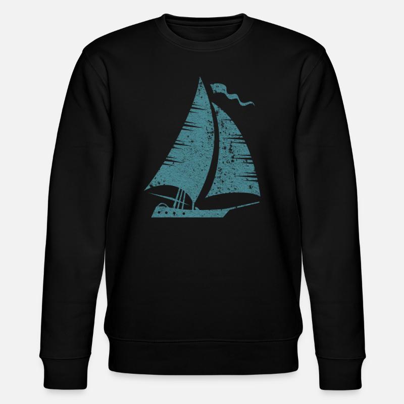 Voilier Voilier Marins - Sweat bio CHANGER Stanley/Stella Unisexe - noir