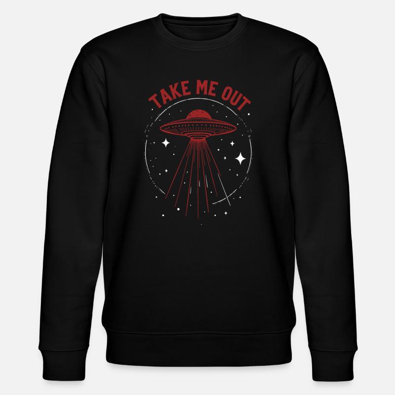 Take me Out - Stanley/Stella Unisex Bio-Sweatshirt CHANGER  - Schwarz