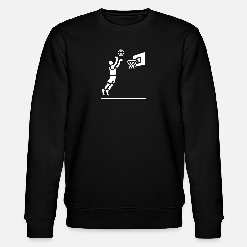 Basket-ball - Sweat bio CHANGER Stanley/Stella Unisexe - noir