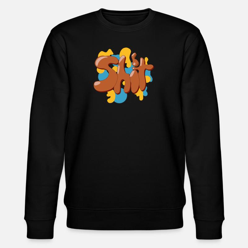 Shit - Stanley/Stella Unisex Bio-Sweatshirt CHANGER - Schwarz