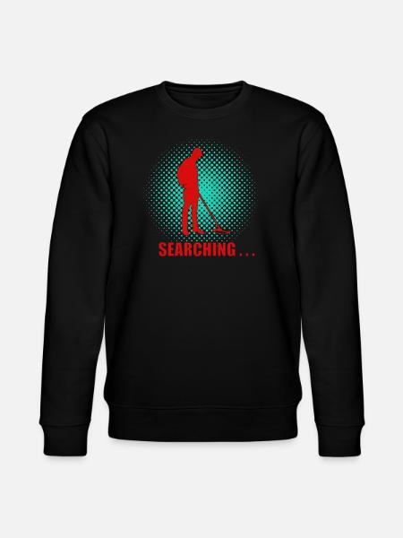 Sondengänger - Sondeln - Stanley/Stella Unisex Bio-Sweatshirt CHANGER - Schwarz