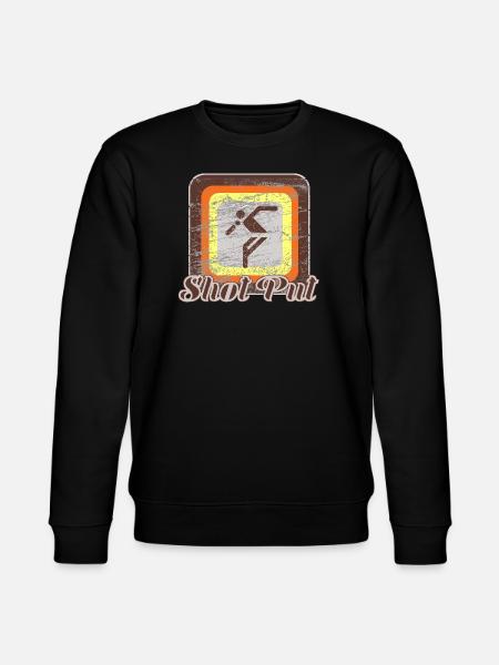 Shot Put Retro - Stanley/Stella CHANGER Unisex Organic Sweatshirt - black