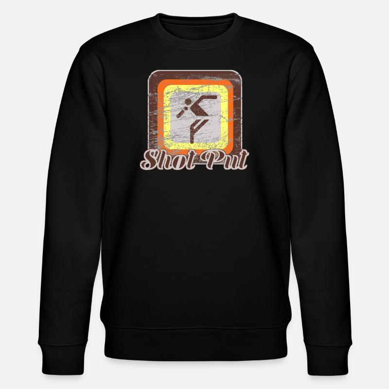 Lancer du poids Rétro - Sweat bio CHANGER Stanley/Stella Unisexe - noir