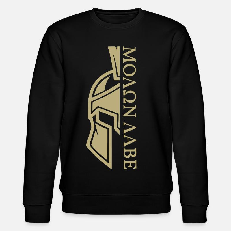 Molon Labe Come and get it ! - Stanley/Stella CHANGER Unisex Organic Sweatshirt - black