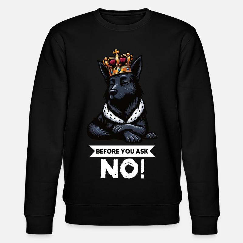 Avant de demander Bergers Noirs - Sweat bio CHANGER Stanley/Stella Unisexe - noir