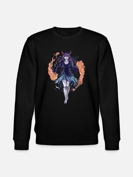Fire Demon - Stanley/Stella Unisex Bio-Sweatshirt CHANGER - Schwarz