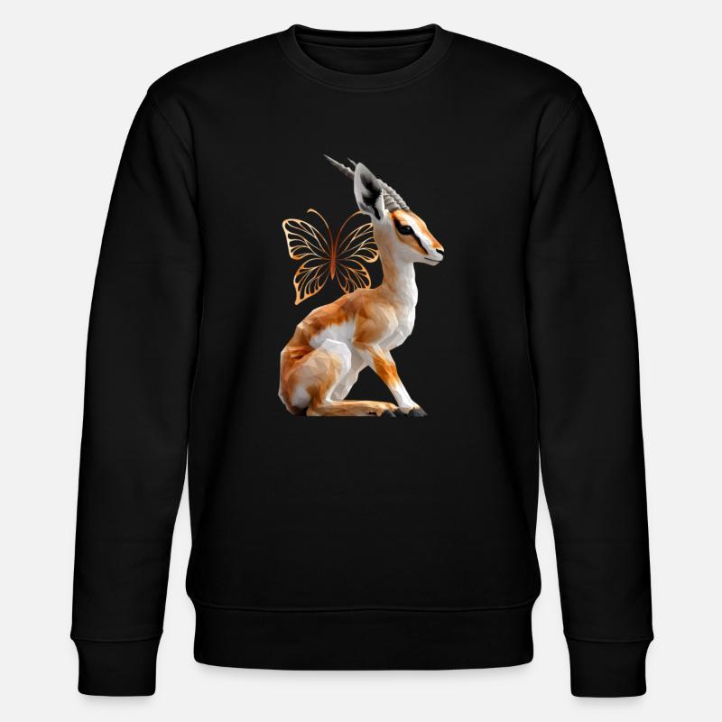 Gazelle - Sweat bio CHANGER Stanley/Stella Unisexe - noir