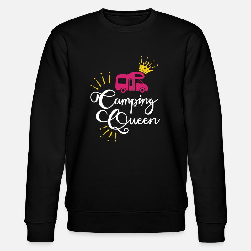 Camping Queen Wohnmobil - Stanley/Stella Unisex Bio-Sweatshirt CHANGER - Schwarz