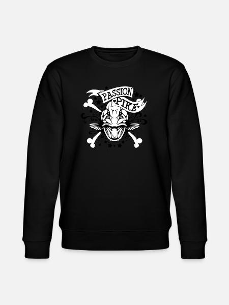 PASSION PIKE - Stanley/Stella CHANGER Unisex Organic Sweatshirt - black