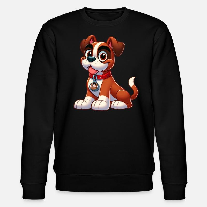 Boxer 2 - Stanley/Stella Unisex Bio-Sweatshirt CHANGER  - Schwarz