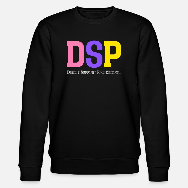 Direct Support Professional - Stanley/Stella CHANGER Unisex Organic Sweatshirt - black