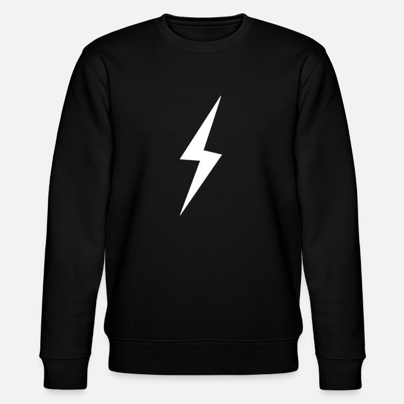 lightning - Stanley/Stella CHANGER Unisex Organic Sweatshirt - black