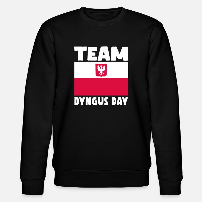 Team Dyngus Day - Stanley/Stella CHANGER Unisex Organic Sweatshirt - black