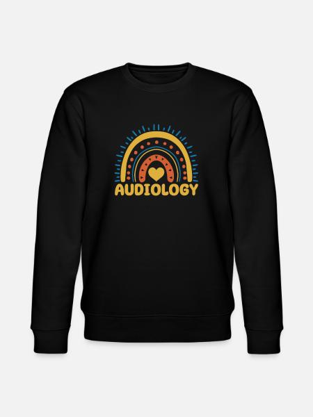 Audiology Gift - Stanley/Stella CHANGER Unisex Organic Sweatshirt - black