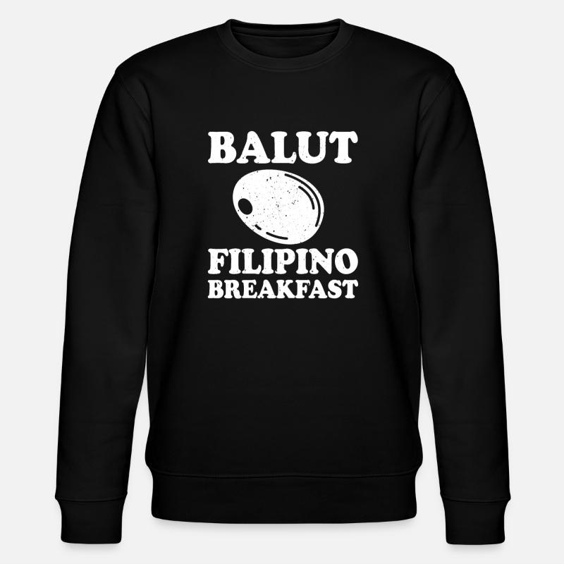 Balut – Petit-déjeuner philippin - Sweat bio CHANGER Stanley/Stella Unisexe - noir