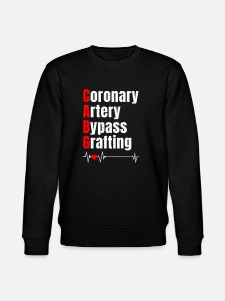 Bypass surgery - Stanley/Stella CHANGER Unisex Organic Sweatshirt - black