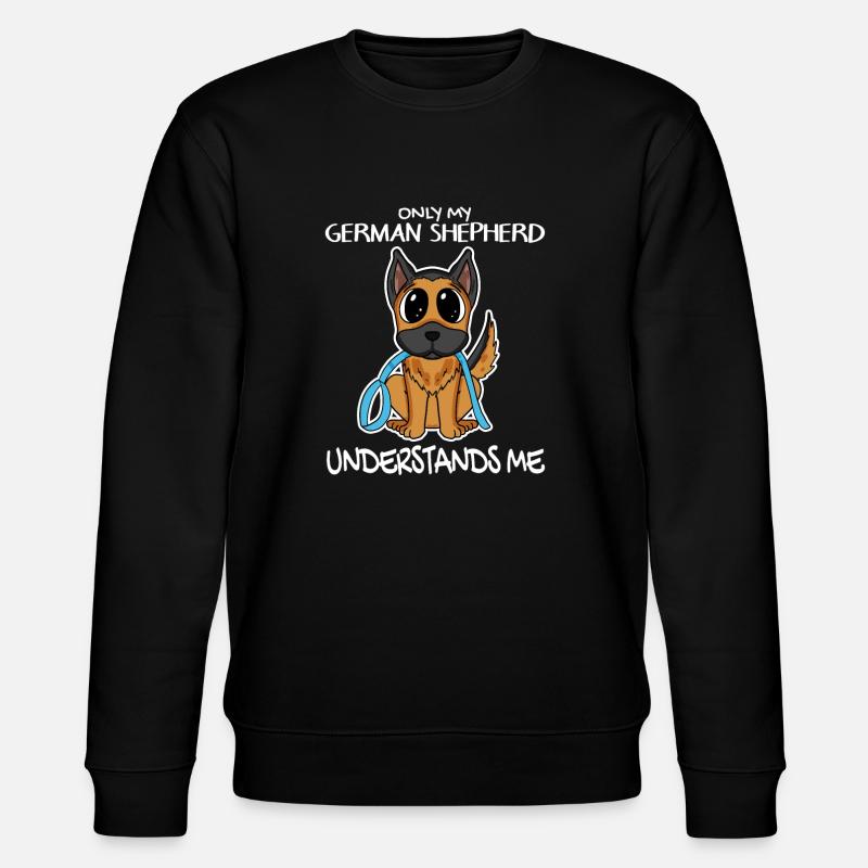 Deutscher Schäferhund - Stanley/Stella Unisex Bio-Sweatshirt CHANGER - Schwarz