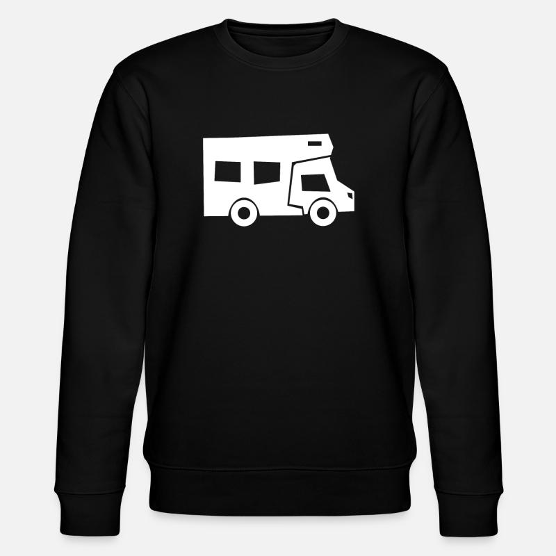 Caravane Camping Camping Camper - Sweat bio CHANGER Stanley/Stella Unisexe - noir
