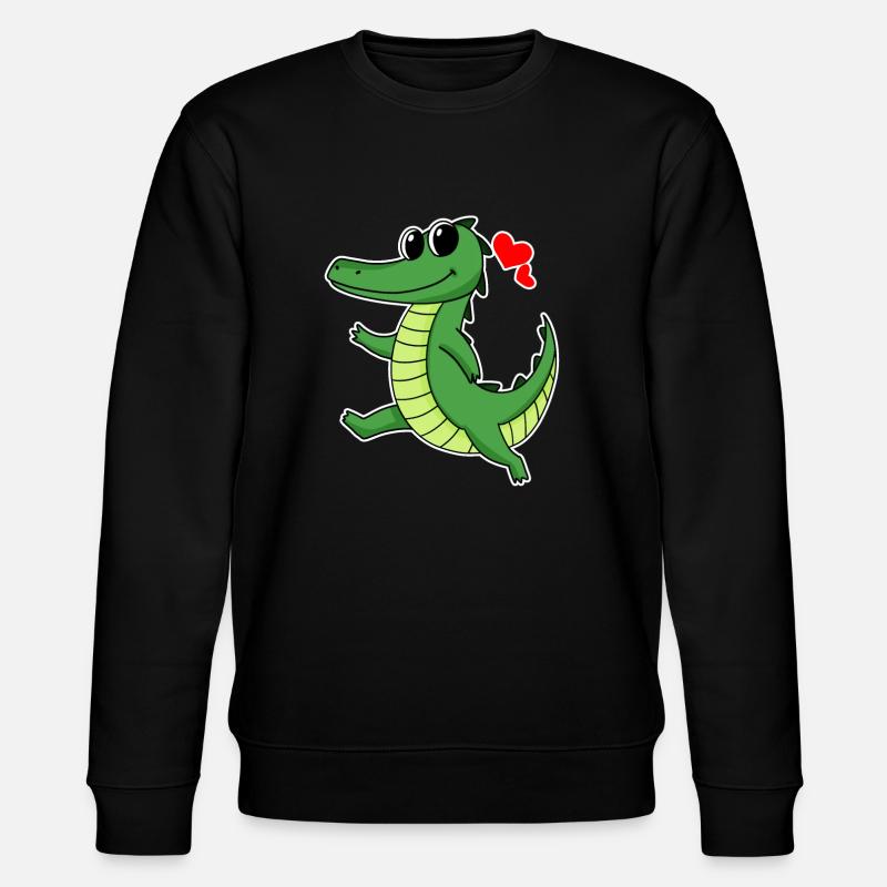 Crocodile - Sweat bio CHANGER Stanley/Stella Unisexe - noir