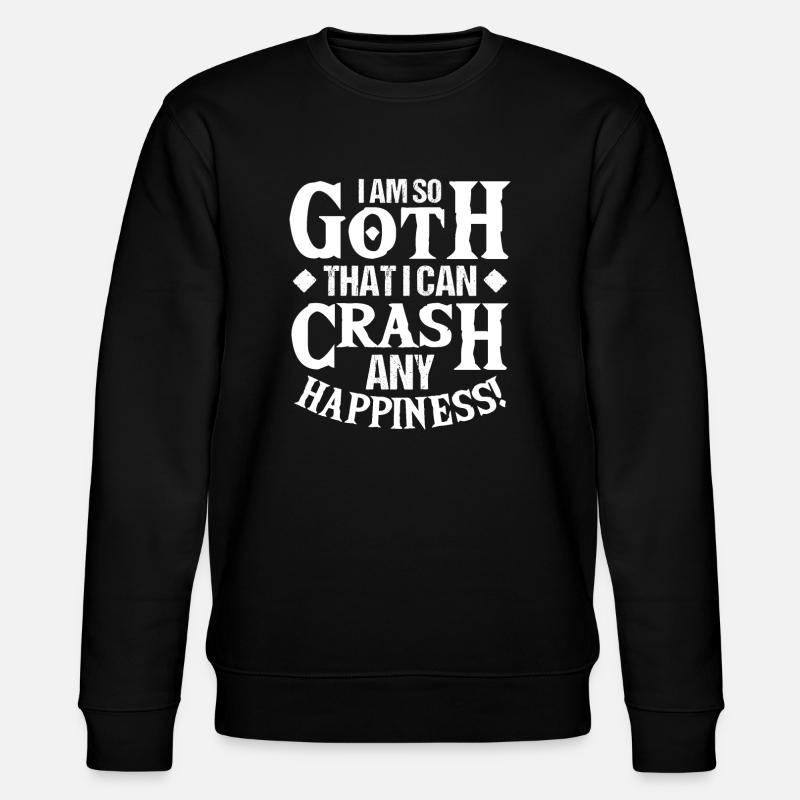 Goth Emo - Stanley/Stella CHANGER Unisex Organic Sweatshirt - black