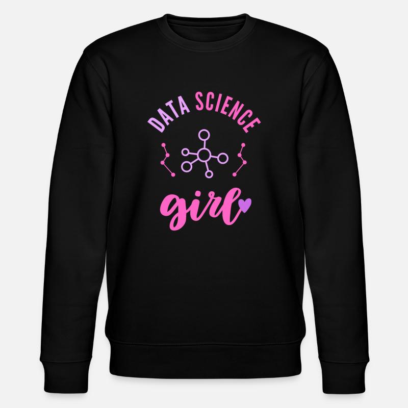 Data Science Fille Femme - Sweat bio CHANGER Stanley/Stella Unisexe - noir