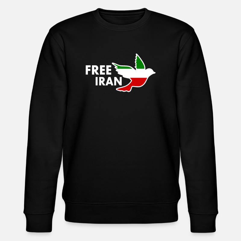 Free iran - Sweat bio CHANGER Stanley/Stella Unisexe - noir