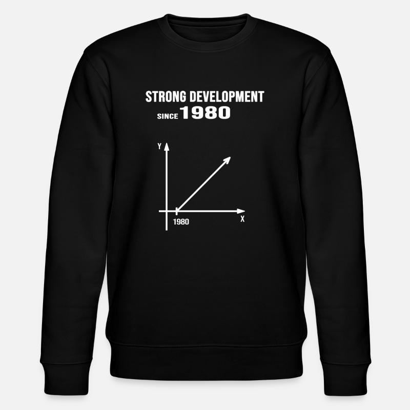 1980 Anniversaire Strong Development - Sweat bio CHANGER Stanley/Stella Unisexe - noir