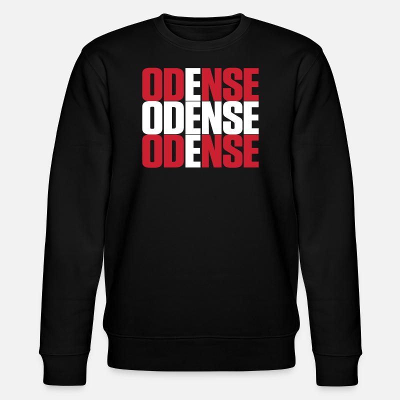 Odense Danemark Drapeau - Sweat bio CHANGER Stanley/Stella Unisexe - noir